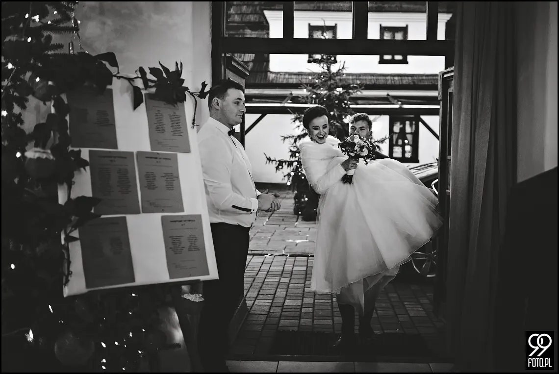 Karczma Pod Kogutkiem Krzywaczka, reportaż ślubny Maków Podhalański