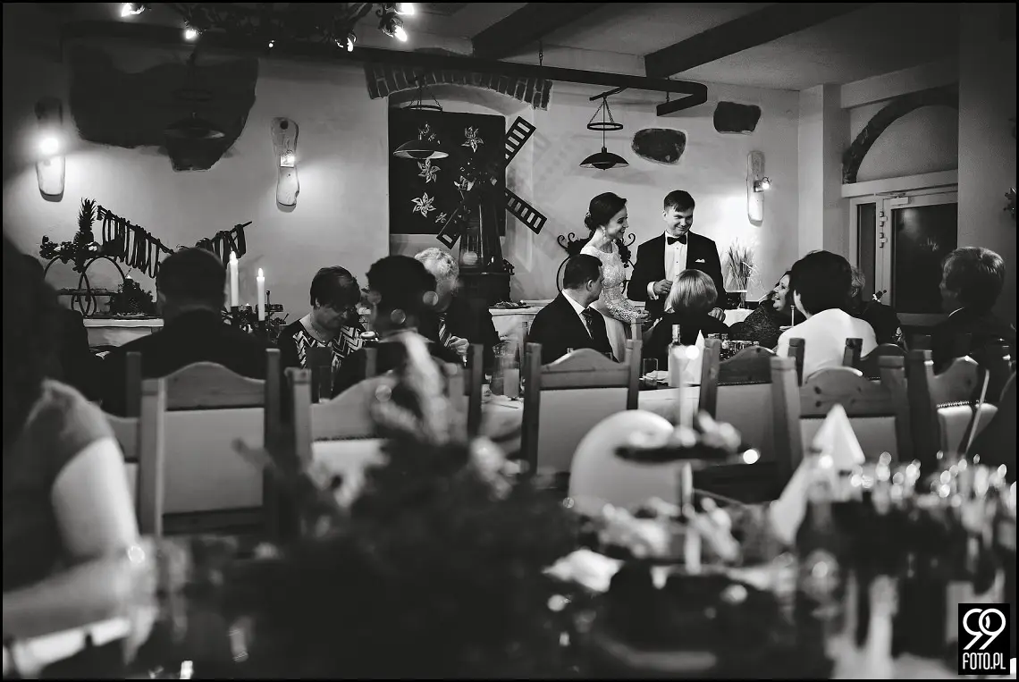 Karczma Pod Kogutkiem Krzywaczka, reportaż ślubny Maków Podhalański