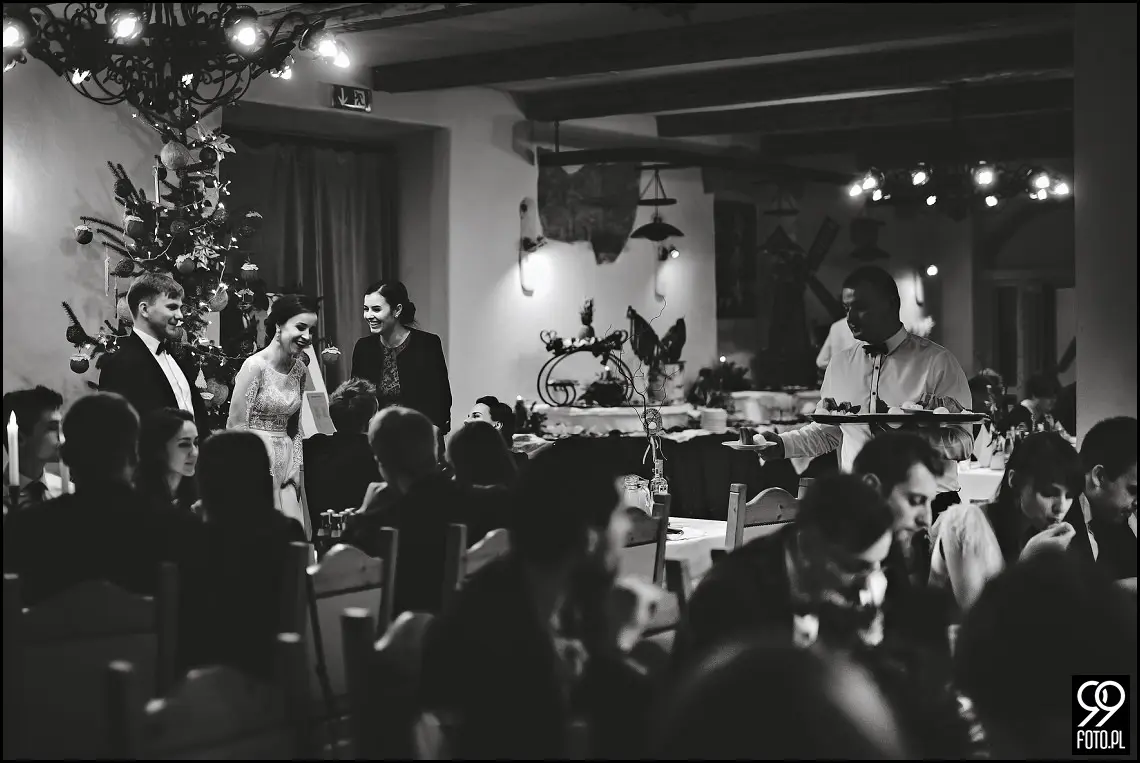 Karczma Pod Kogutkiem Krzywaczka, reportaż ślubny Maków Podhalański