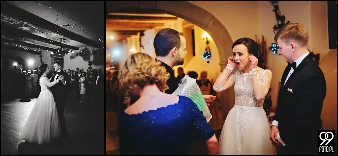 Karczma Pod Kogutkiem Krzywaczka, reportaż ślubny Maków Podhalański