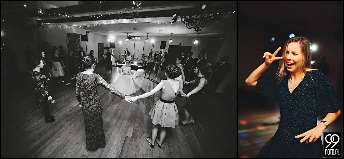 Karczma Pod Kogutkiem Krzywaczka, reportaż ślubny Maków Podhalański