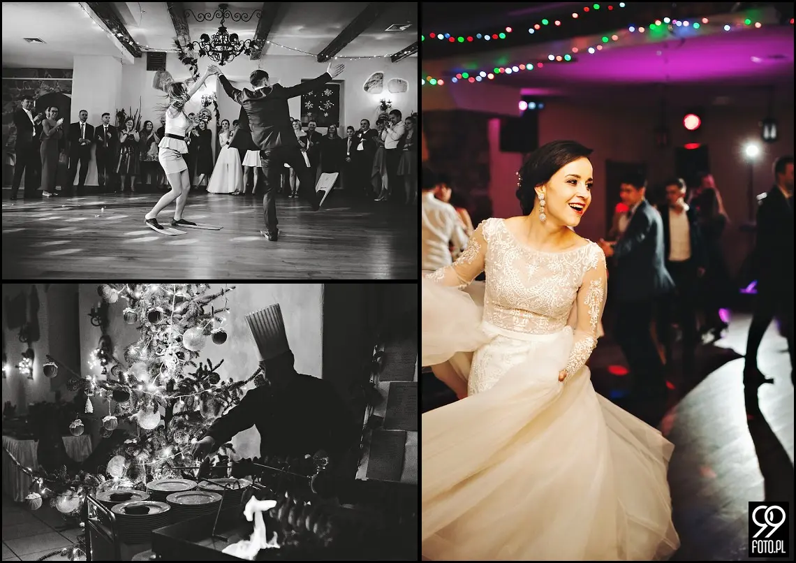 Karczma Pod Kogutkiem Krzywaczka, reportaż ślubny Maków Podhalański