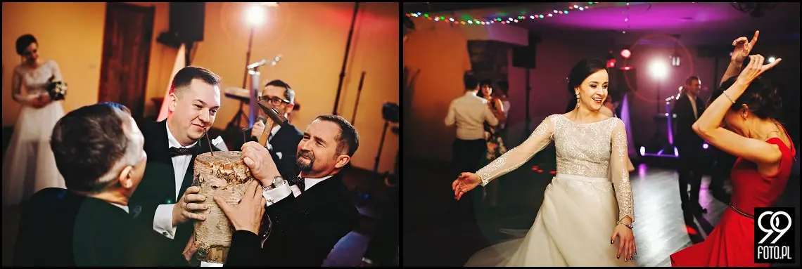 Karczma Pod Kogutkiem Krzywaczka, reportaż ślubny Maków Podhalański