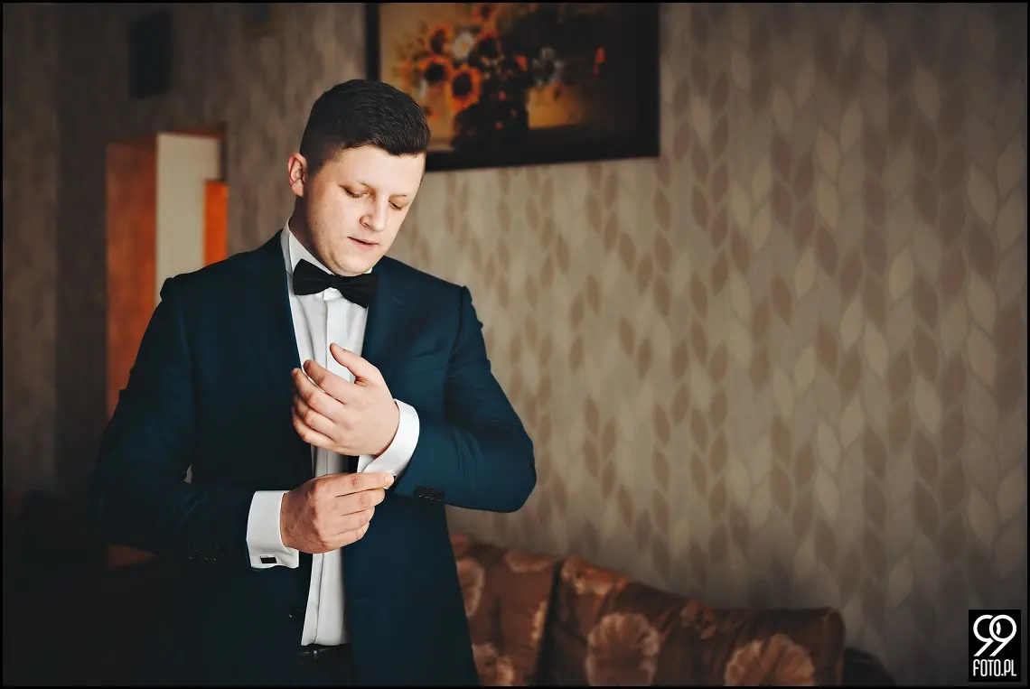 Zimowy ślub Kraków, Kościół na Szkanych Domach, reportaż ślubny Nowa Huta