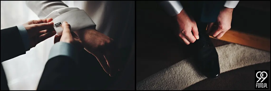 Zimowy ślub Kraków, Kościół na Szkanych Domach, reportaż ślubny Nowa Huta