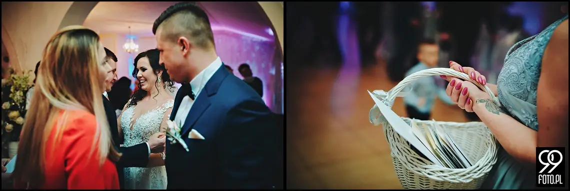 Zimowy ślub Kraków, Kościół na Szkanych Domach, reportaż ślubny Nowa Huta