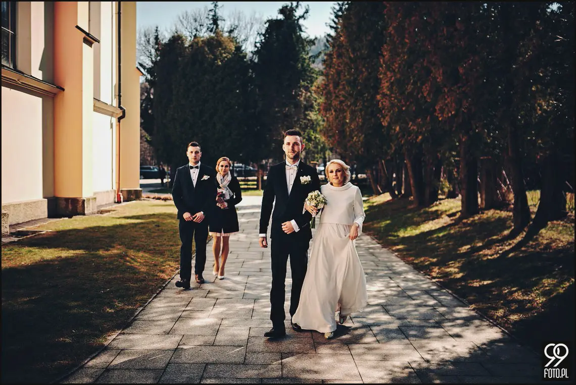 Dom weselny Aleksandra, zdjęcia ślubne Mszana Dolna, fotograf na wesele Mszana