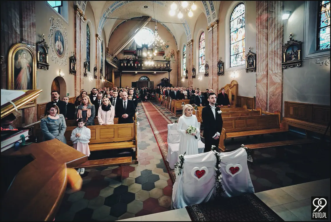 Dom weselny Aleksandra, zdjęcia ślubne Mszana Dolna, fotograf na wesele Mszana
