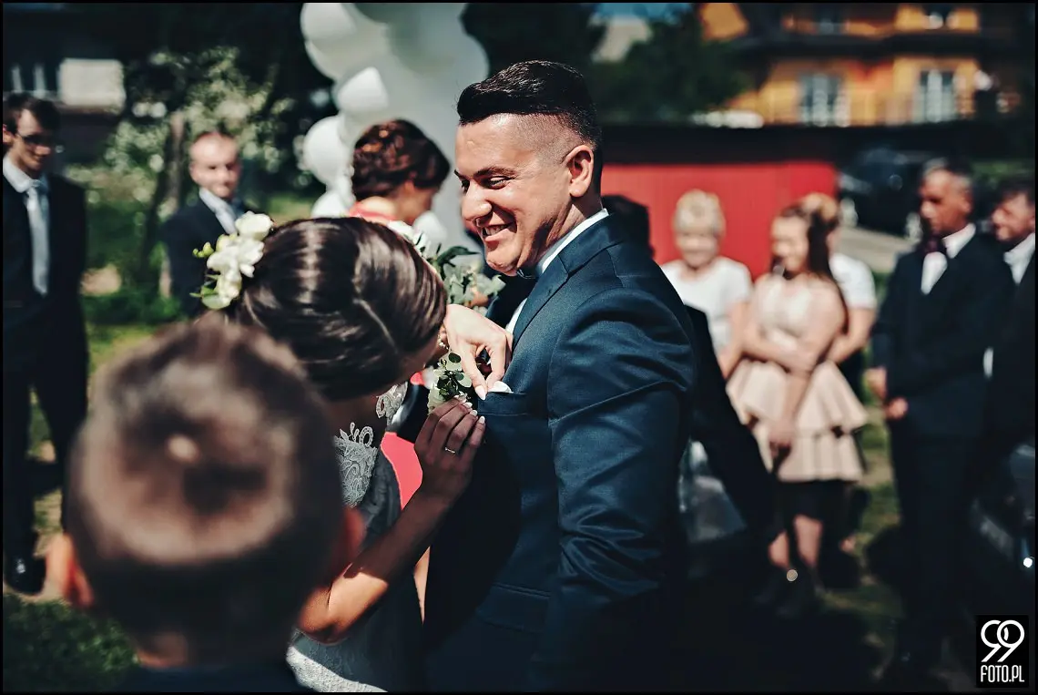 Przystań w Kabanosie Spytkowice, zdjęcia ślubne Jordanów, Dom Weselny Spytkowice