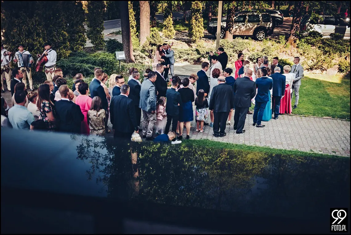 Przystań w Kabanosie Spytkowice, zdjęcia ślubne Jordanów, Dom Weselny Spytkowice