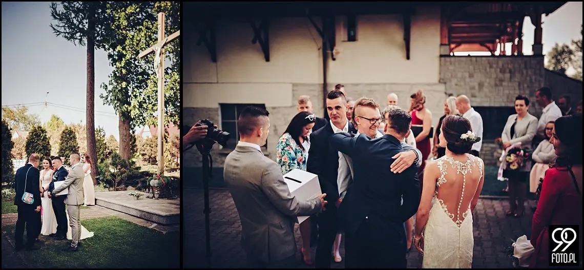 Przystań w Kabanosie Spytkowice, zdjęcia ślubne Jordanów, Dom Weselny Spytkowice