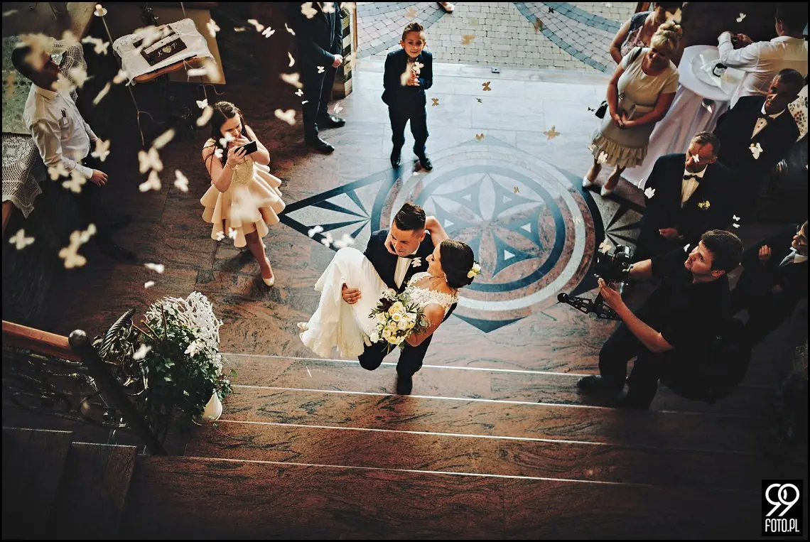 Przystań w Kabanosie Spytkowice, zdjęcia ślubne Jordanów, Dom Weselny Spytkowice