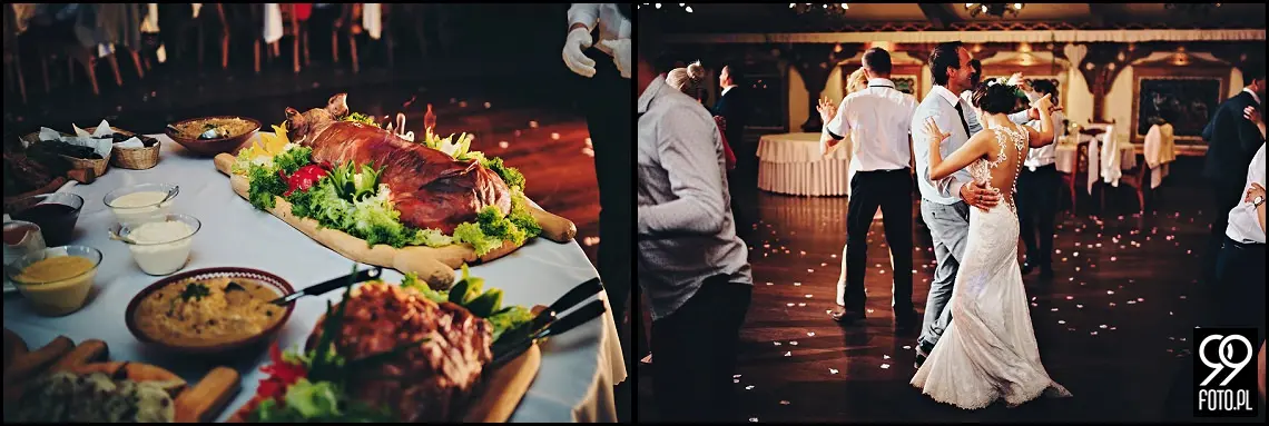 Przystań w Kabanosie Spytkowice, zdjęcia ślubne Jordanów, Dom Weselny Spytkowice