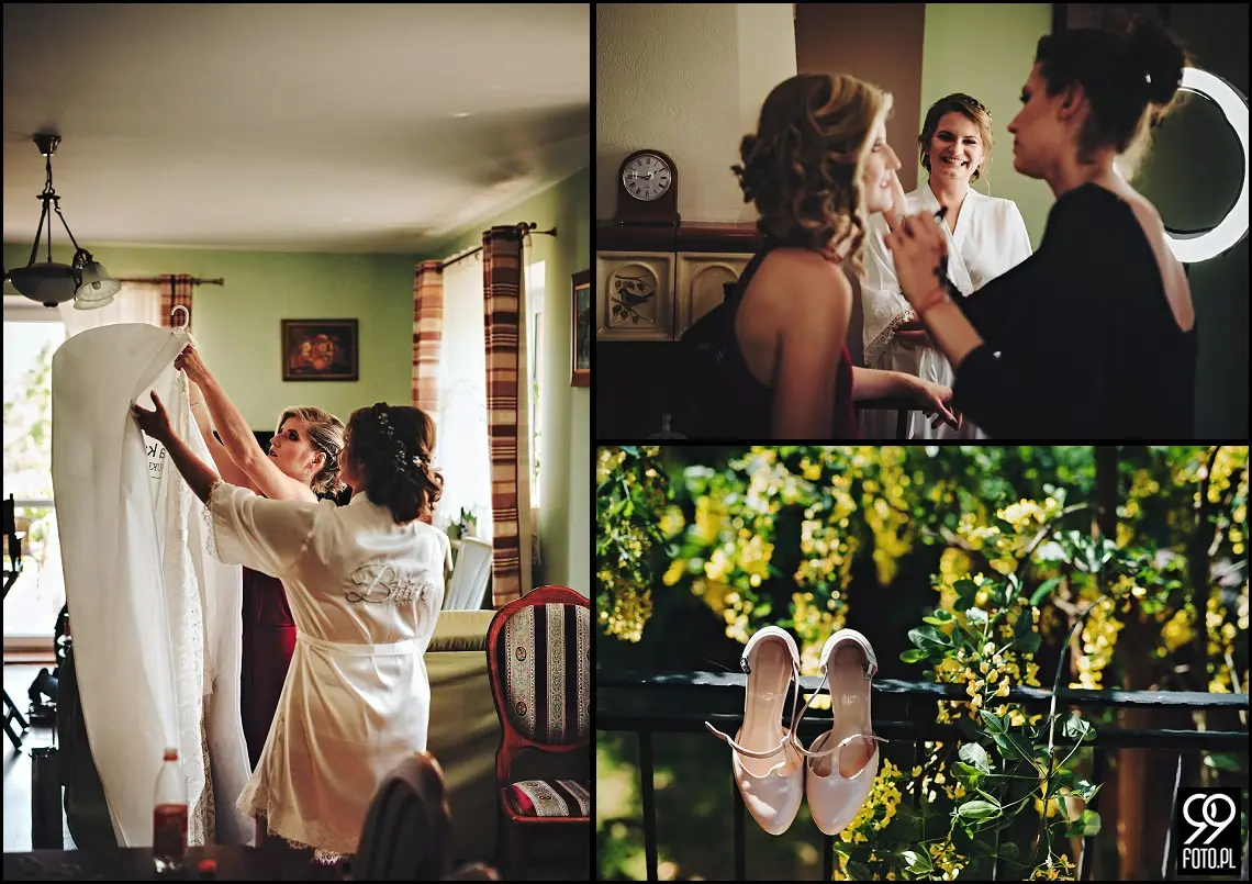 Sala weselna Folwark Zalesie, Reportaż ślubny Wieliczka