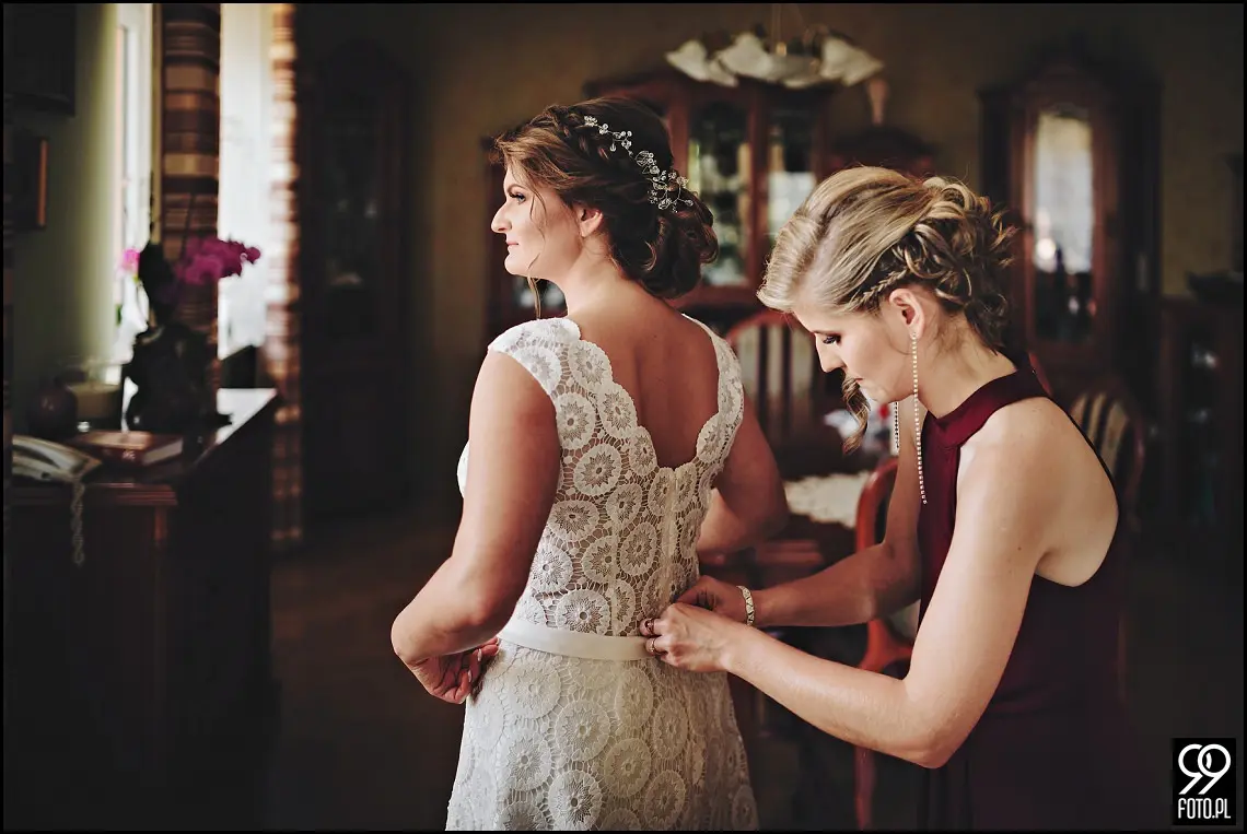 Sala weselna Folwark Zalesie, Reportaż ślubny Wieliczka