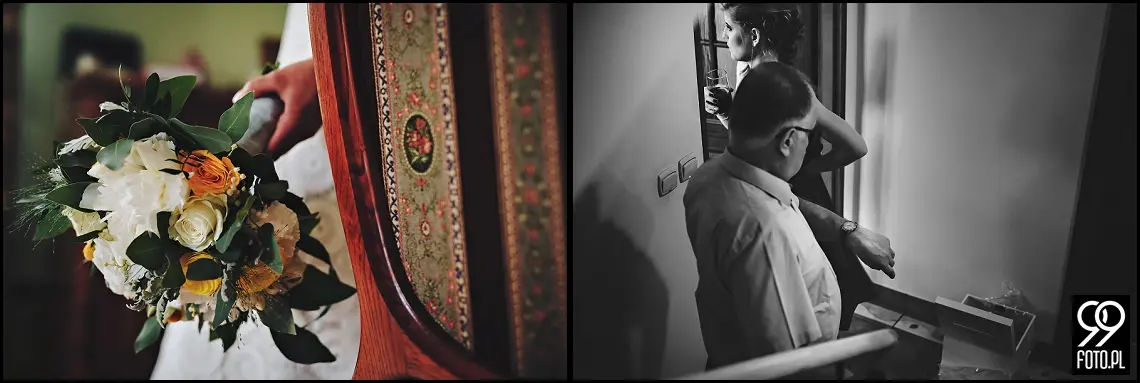 Sala weselna Folwark Zalesie, Reportaż ślubny Wieliczka