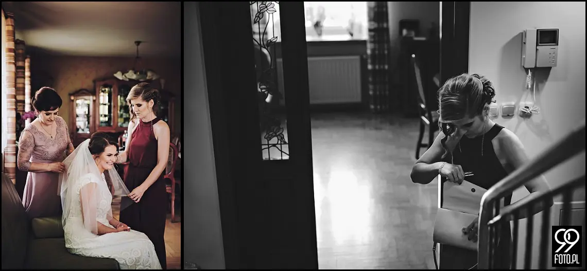 Sala weselna Folwark Zalesie, Reportaż ślubny Wieliczka