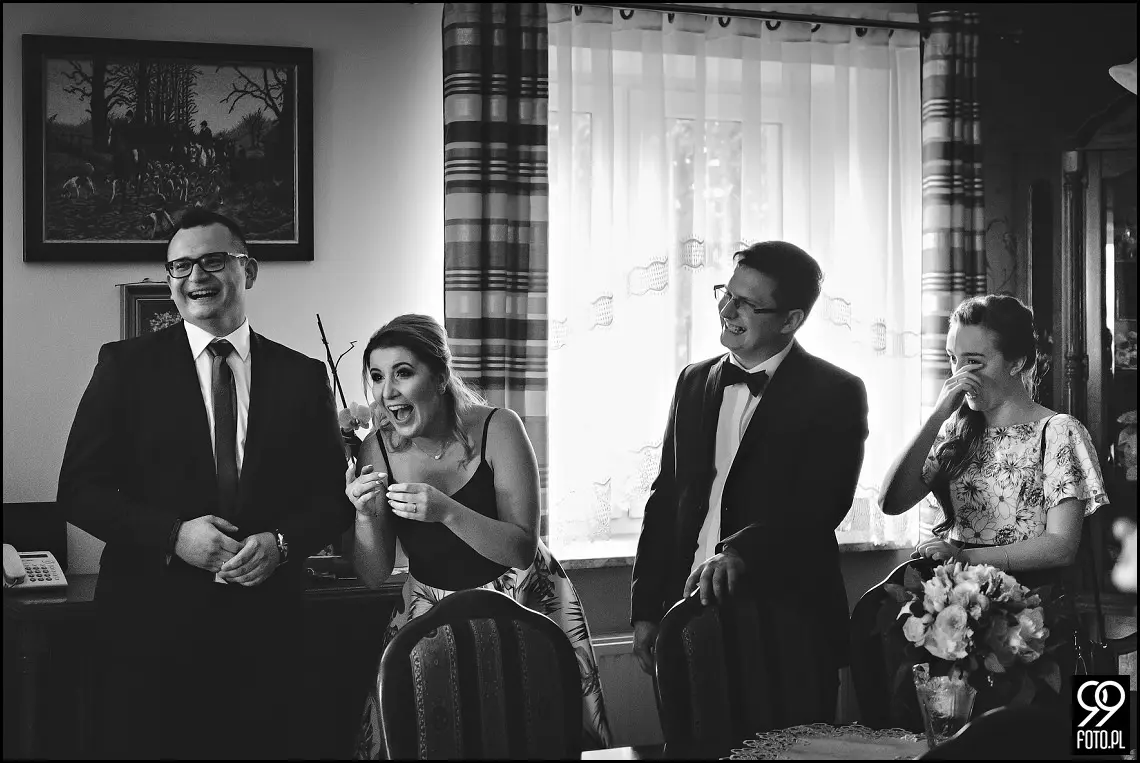 Sala weselna Folwark Zalesie, Reportaż ślubny Wieliczka