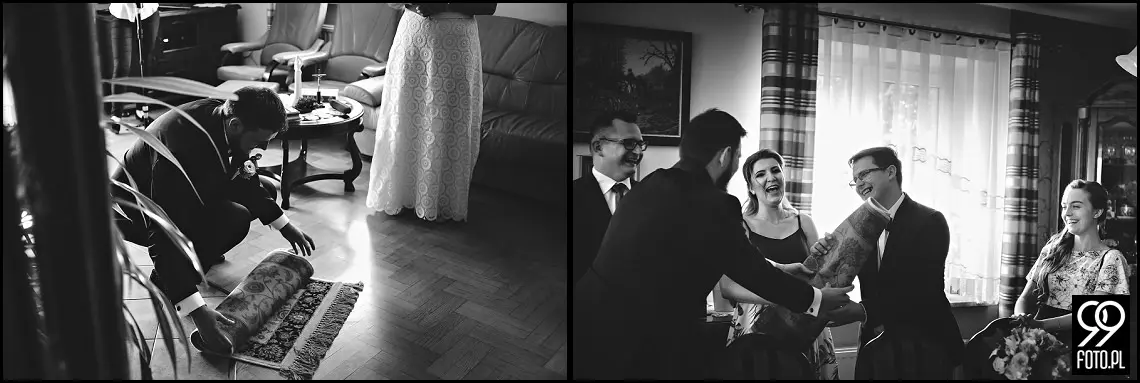 Sala weselna Folwark Zalesie, Reportaż ślubny Wieliczka