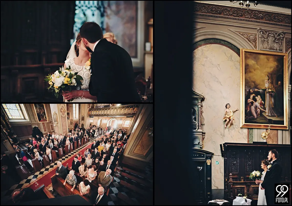Sala weselna Folwark Zalesie, Reportaż ślubny Wieliczka