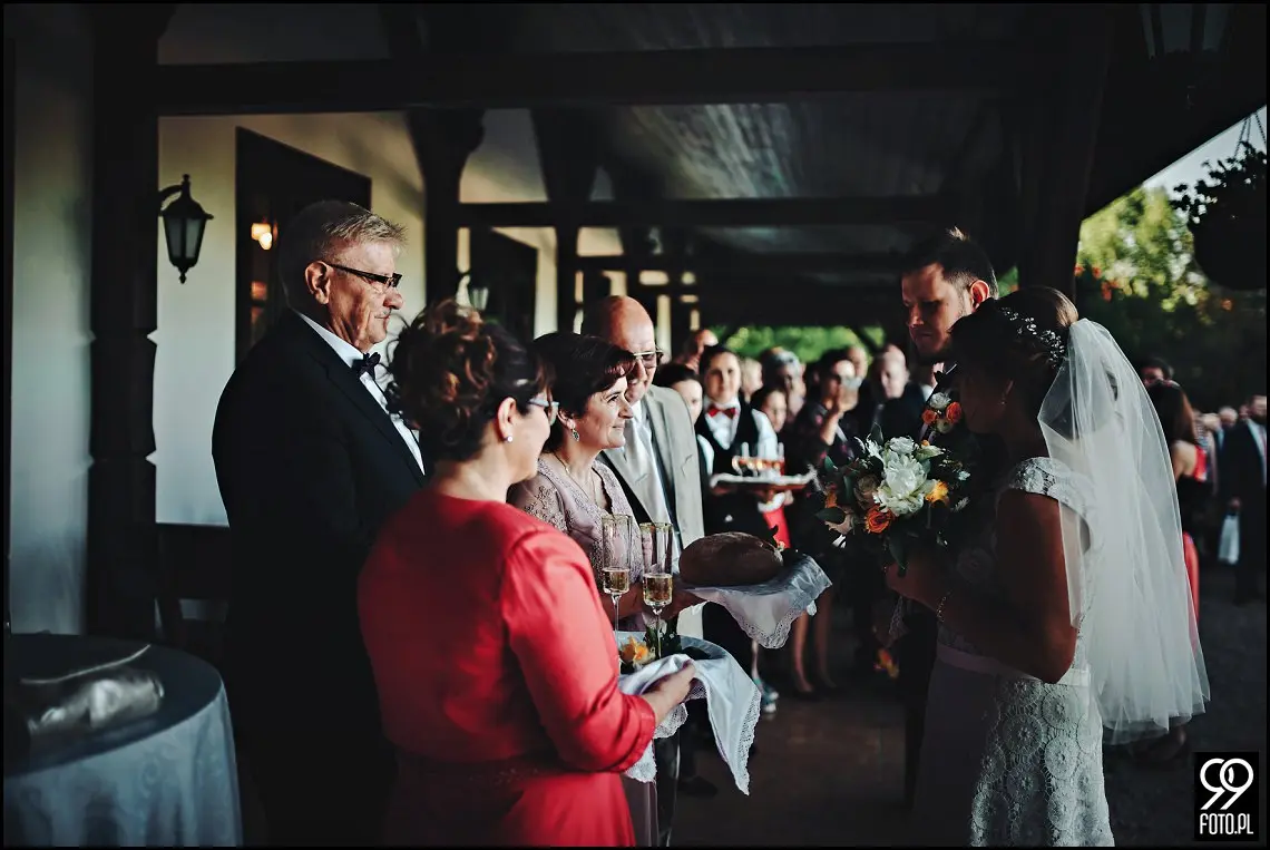 Sala weselna Folwark Zalesie, Reportaż ślubny Wieliczka