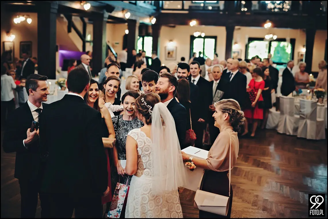 Sala weselna Folwark Zalesie, Reportaż ślubny Wieliczka