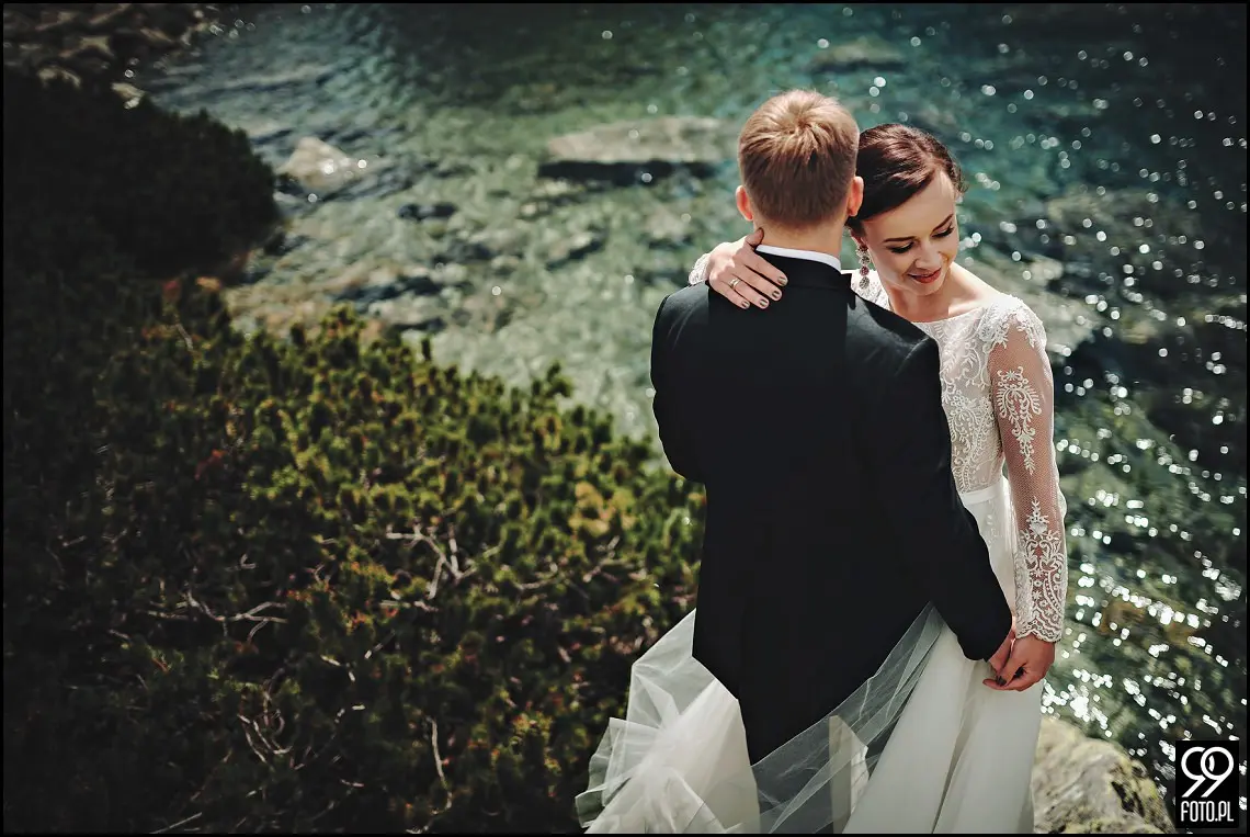 plener ślubny słowacja, sesja zdjęciowa łomnicki staw, szczyrbskie pleso