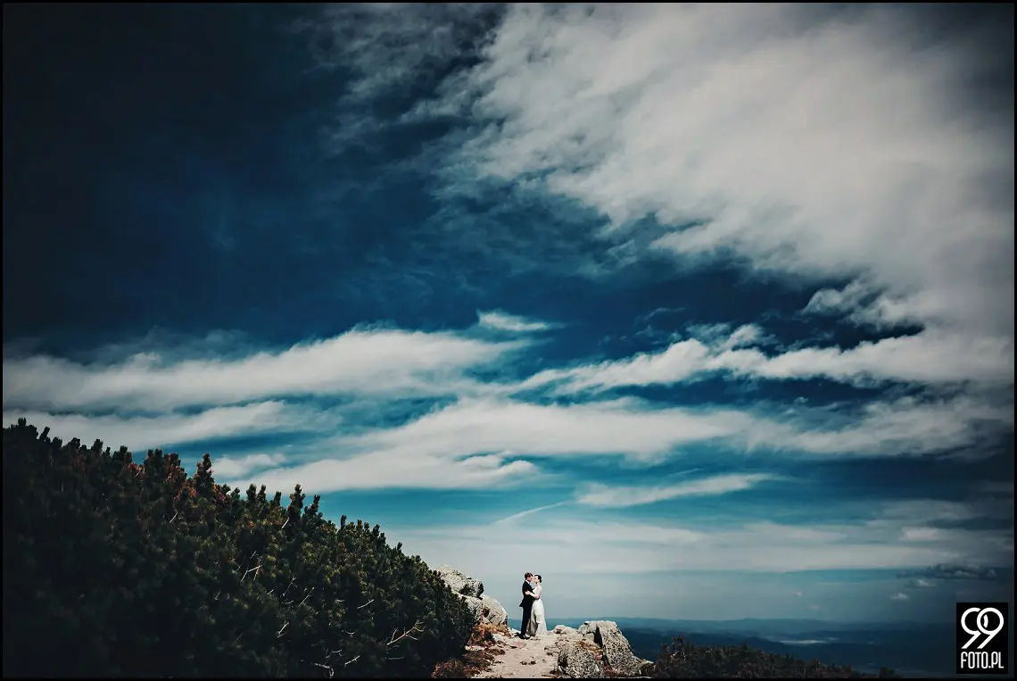 plener ślubny słowacja, sesja zdjęciowa łomnicki staw, szczyrbskie pleso
