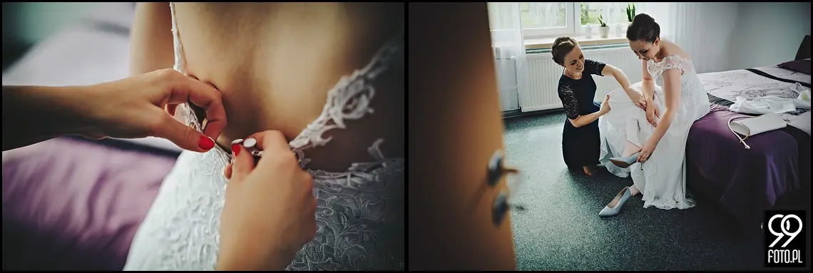 Ślub w Lanckoronie, Restauracja Old Joker Jaroszowice, fotograf na wesele Wadowice