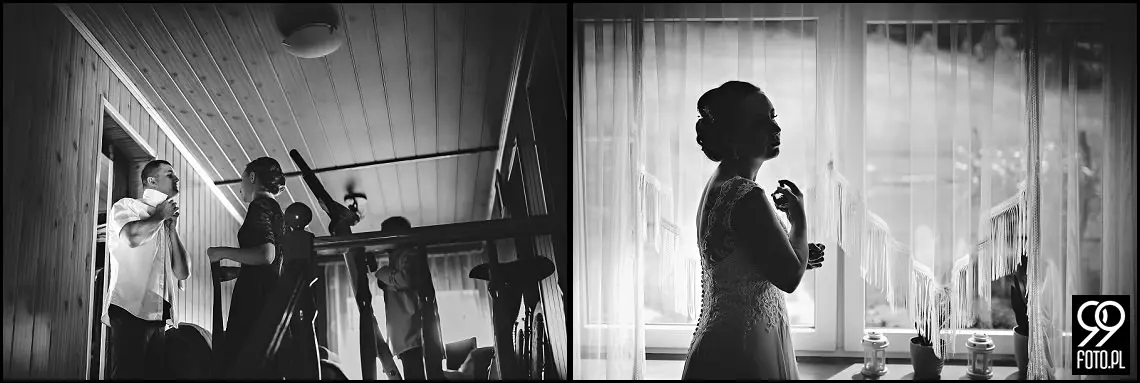 Ślub w Lanckoronie, Restauracja Old Joker Jaroszowice, fotograf na wesele Wadowice