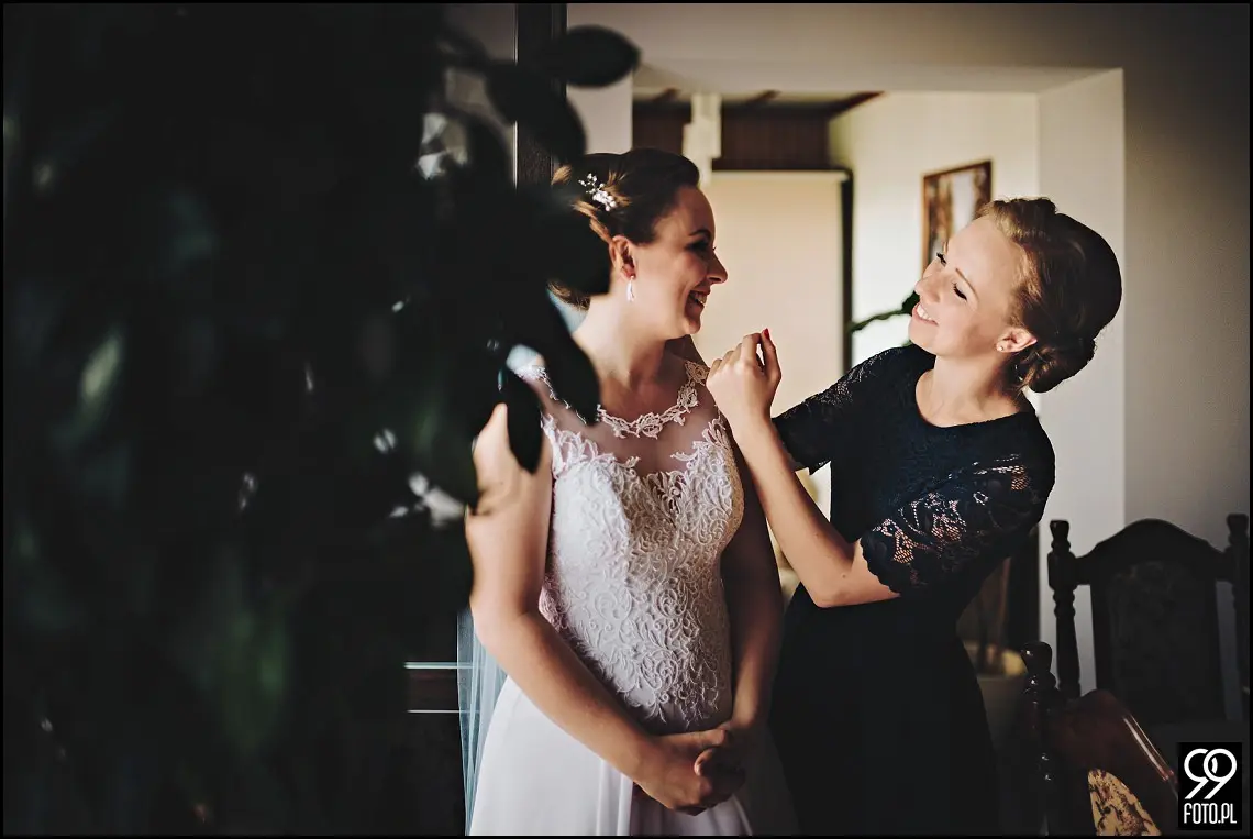 Ślub w Lanckoronie, Restauracja Old Joker Jaroszowice, fotograf na wesele Wadowice