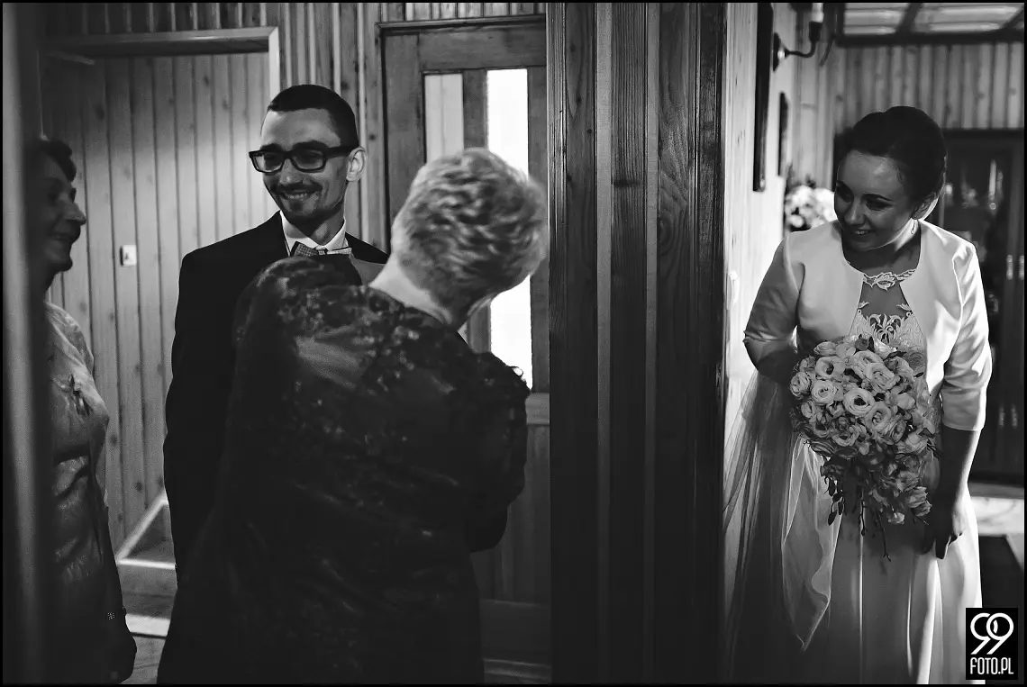 Ślub w Lanckoronie, Restauracja Old Joker Jaroszowice, fotograf na wesele Wadowice