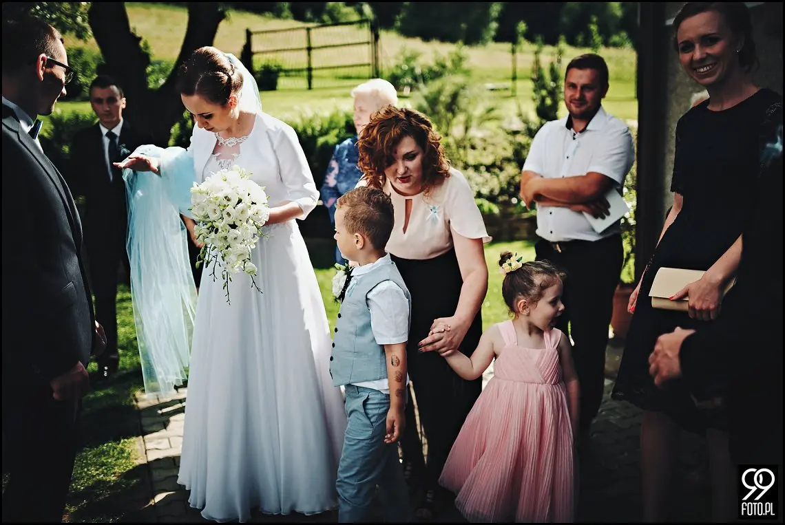 Ślub w Lanckoronie, Restauracja Old Joker Jaroszowice, fotograf na wesele Wadowice