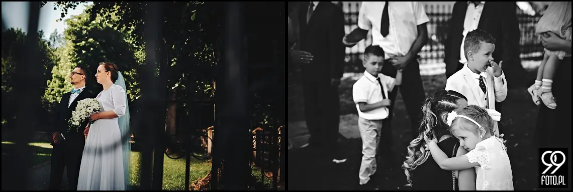 Ślub w Lanckoronie, Restauracja Old Joker Jaroszowice, fotograf na wesele Wadowice