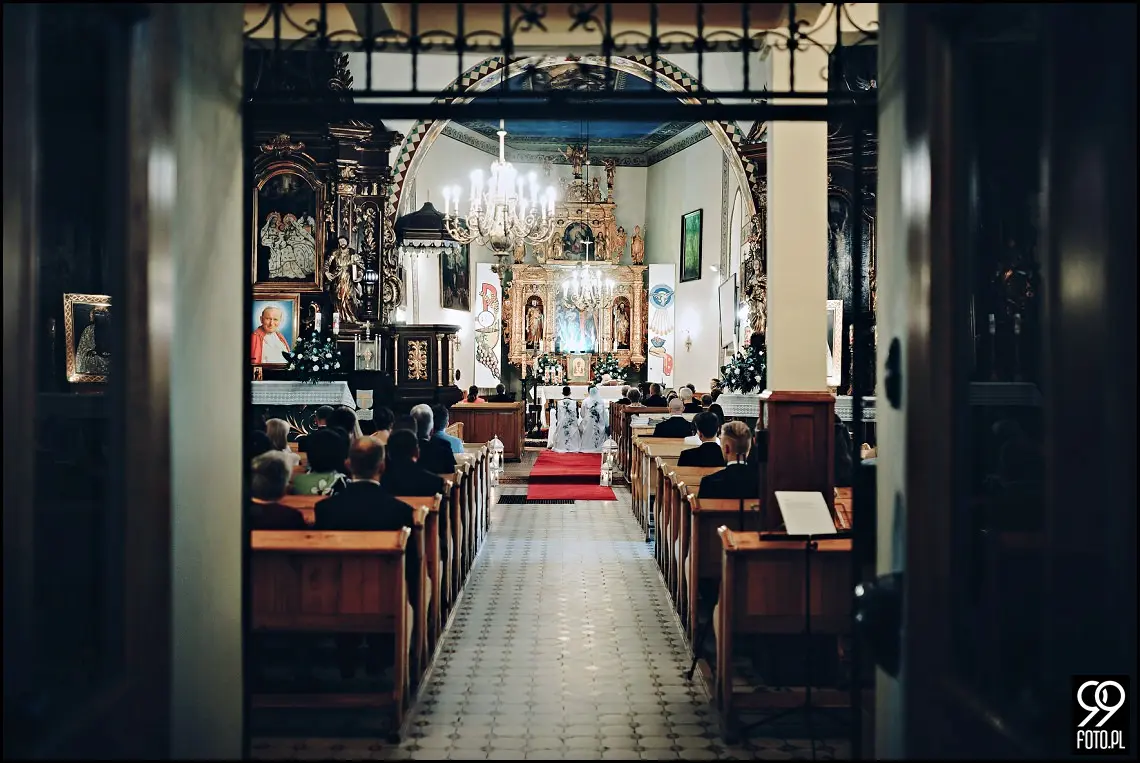 Ślub w Lanckoronie, Restauracja Old Joker Jaroszowice, fotograf na wesele Wadowice