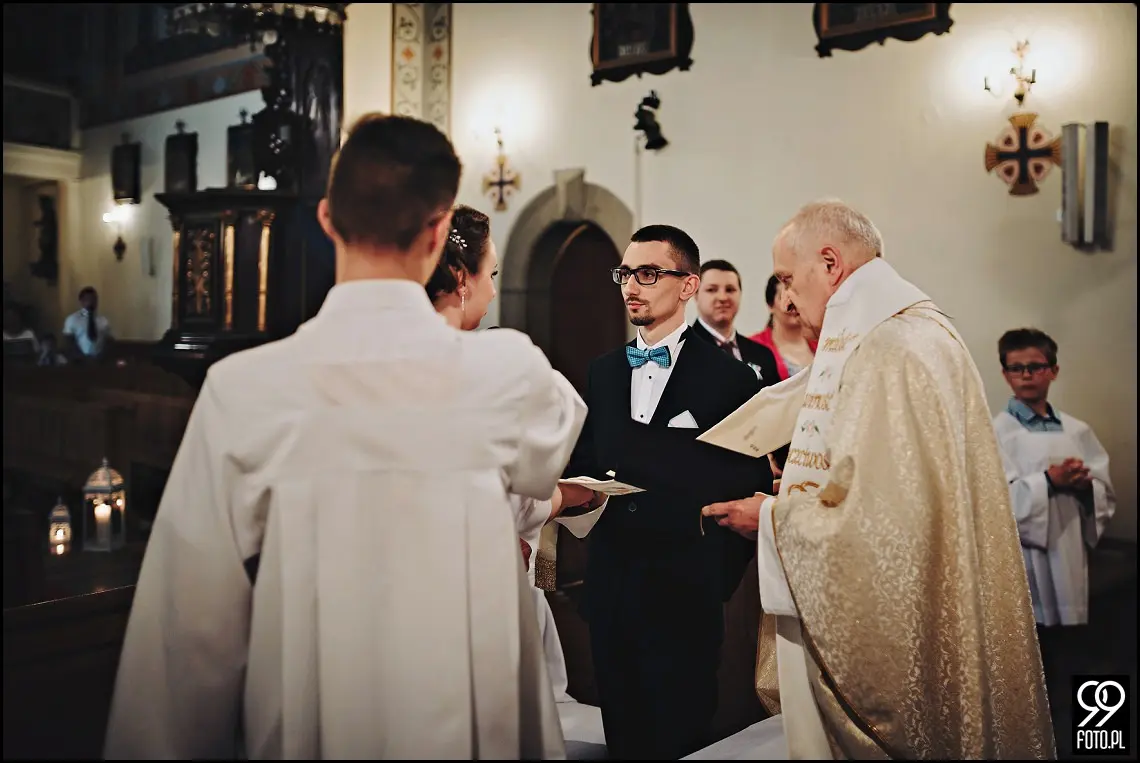 Ślub w Lanckoronie, Restauracja Old Joker Jaroszowice, fotograf na wesele Wadowice