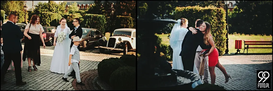 Ślub w Lanckoronie, Restauracja Old Joker Jaroszowice, fotograf na wesele Wadowice