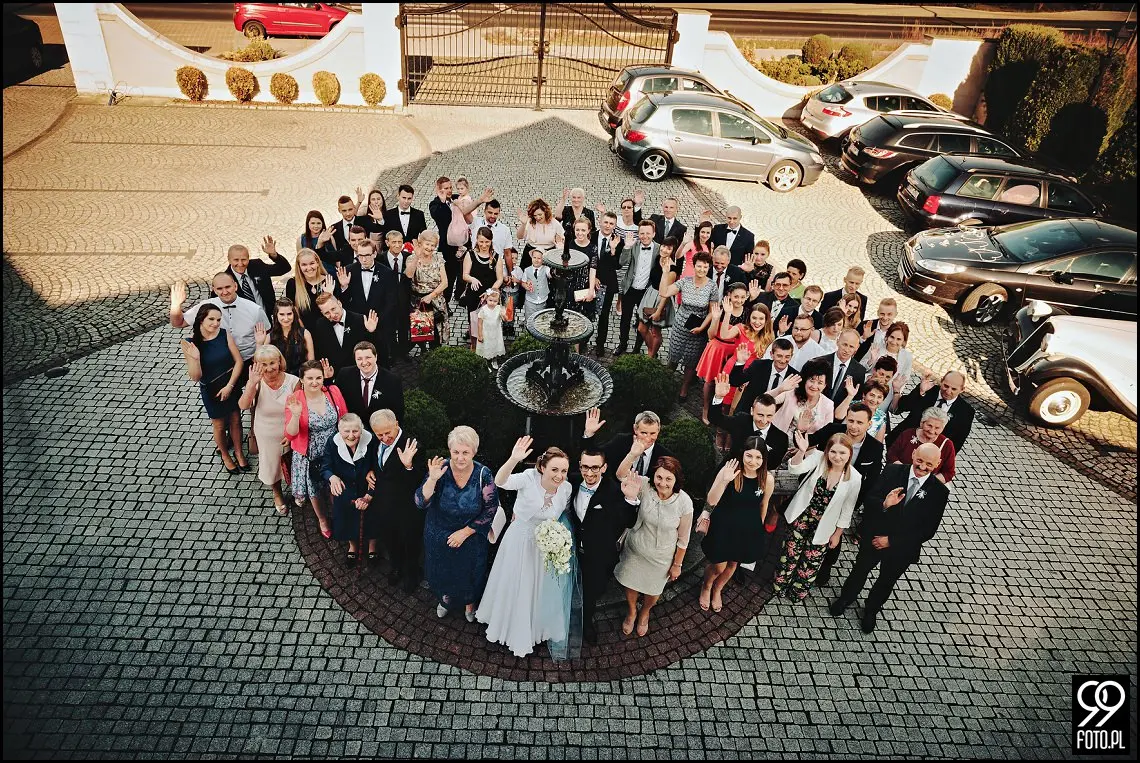 Ślub w Lanckoronie, Restauracja Old Joker Jaroszowice, fotograf na wesele Wadowice