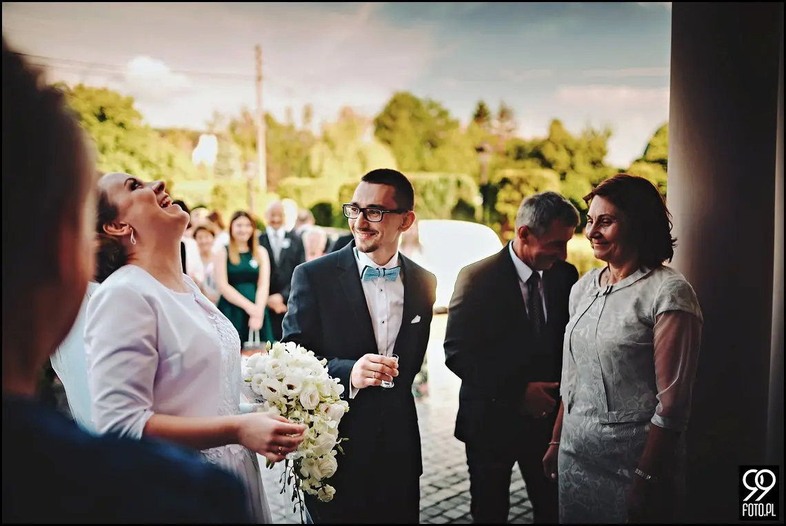 Ślub w Lanckoronie, Restauracja Old Joker Jaroszowice, fotograf na wesele Wadowice