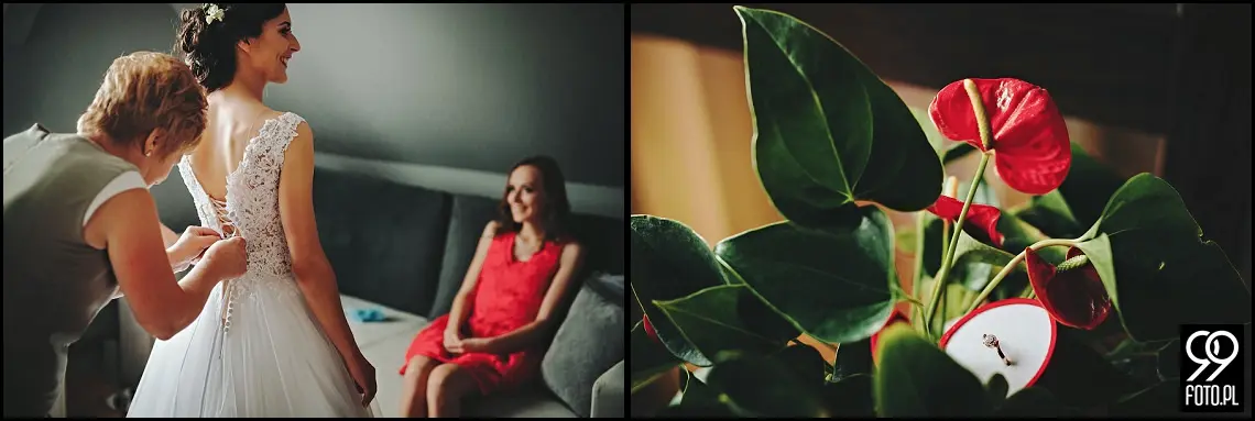 fotograf ślubny sucha beskidzka, restauracja magnolia budzów, sesja zdjęciowa tatry