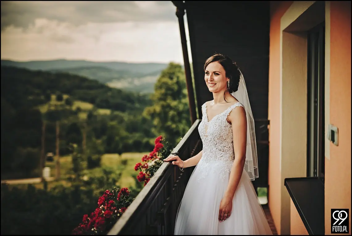 fotograf ślubny sucha beskidzka, restauracja magnolia budzów, sesja zdjęciowa tatry