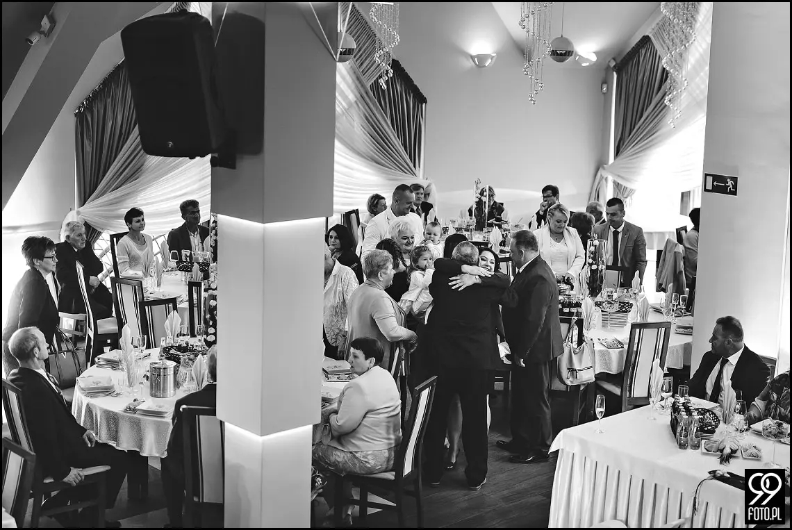 Sala weselna Willa Orchidea, ślub na Podhalu, fotografia ślubna Waksmund