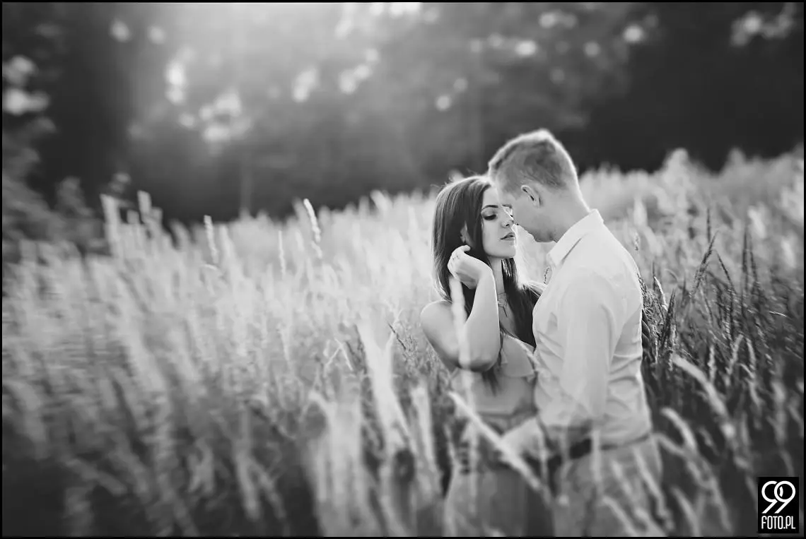 Sesja narzeczeńska w Krakowie, Nadwiślański Park Etnograficzny Wygiełzów, Zamek Lipowiec