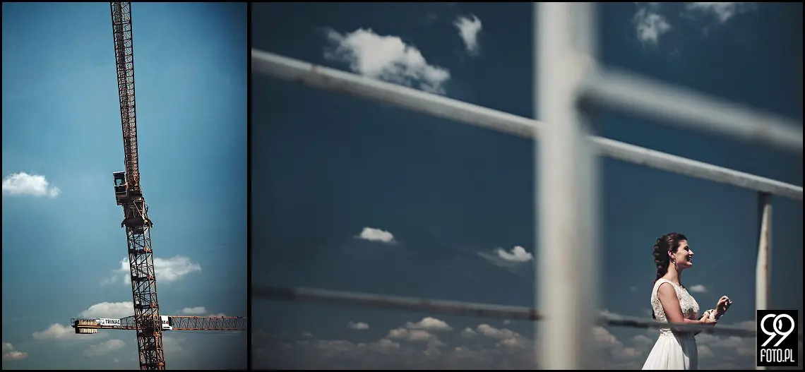 restauracja tiffany wola filipowska, fotograf na ślub krzeszowice, first look na dachu wieżowca