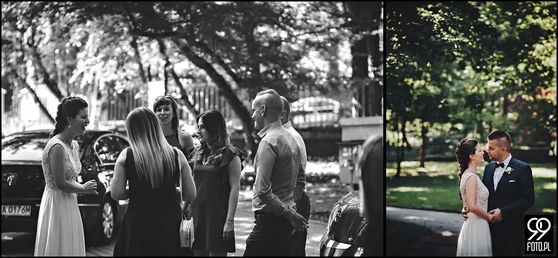 restauracja tiffany wola filipowska, fotograf na ślub krzeszowice, first look na dachu wieżowca