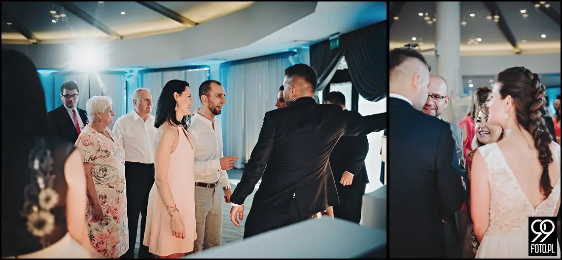 restauracja tiffany wola filipowska, fotograf na ślub krzeszowice, first look na dachu wieżowca