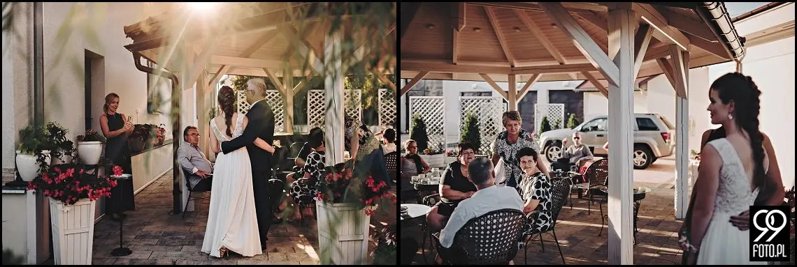 restauracja tiffany wola filipowska, fotograf na ślub krzeszowice, first look na dachu wieżowca