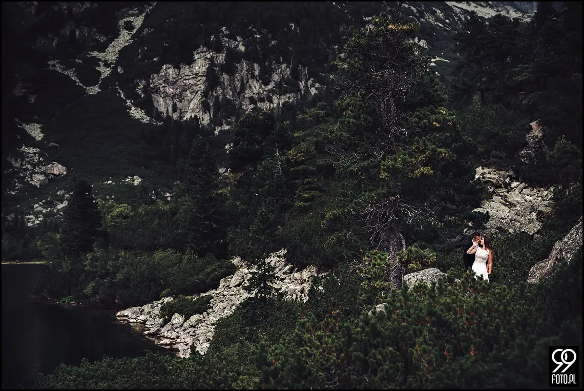 sesja ślubna w tatrach, plener ślubny w górach, miejsce na plener ślubny, ciekawe miejsca na sesję ślubną