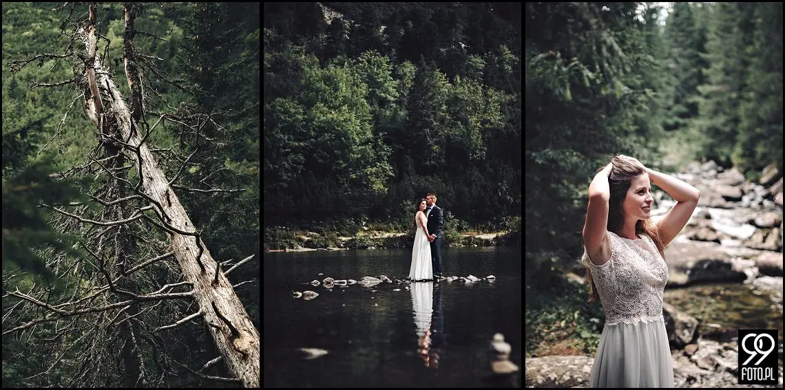 sesja ślubna w tatrach, plener ślubny w górach, miejsce na plener ślubny, ciekawe miejsca na sesję ślubną