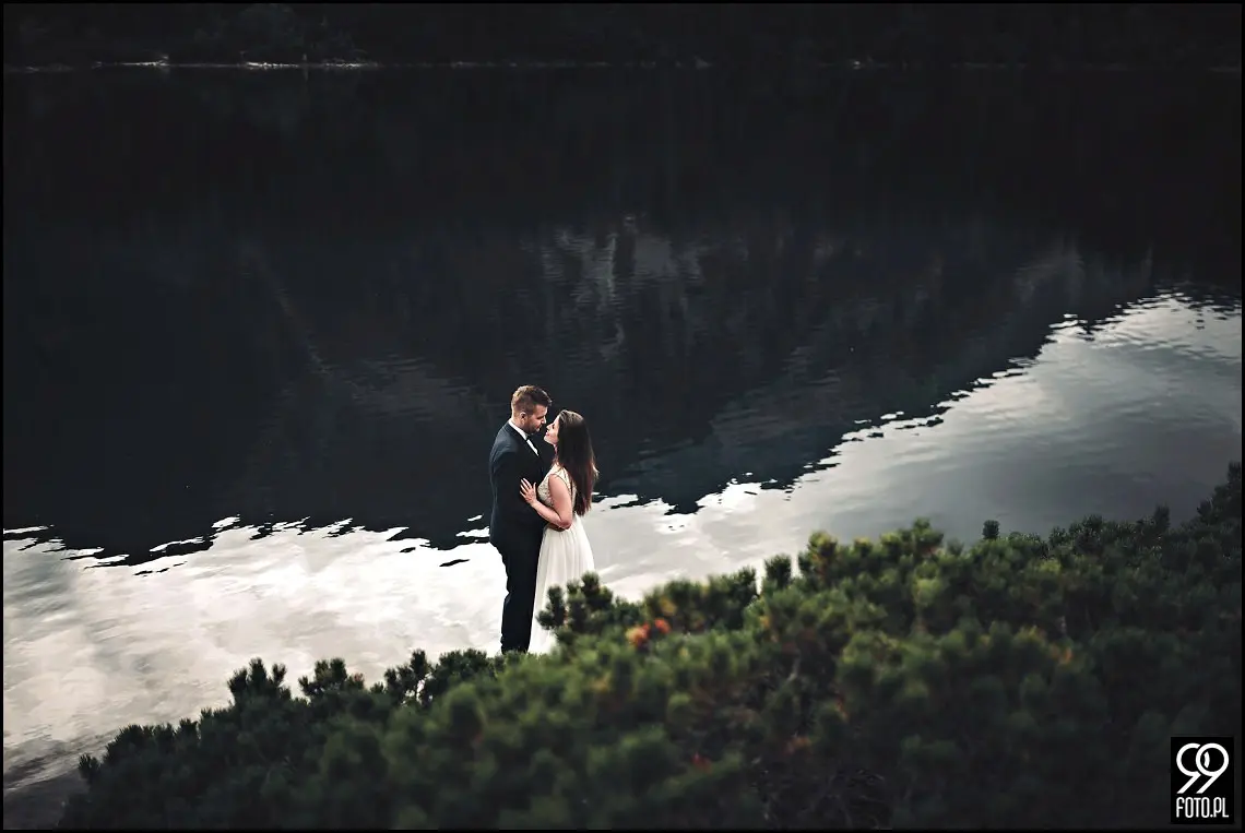 sesja ślubna w tatrach, plener ślubny w górach, miejsce na plener ślubny, ciekawe miejsca na sesję ślubną